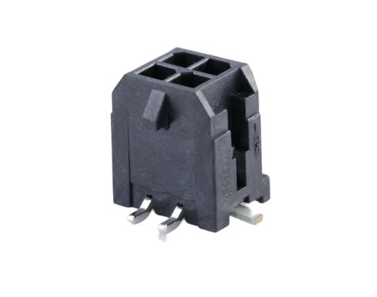 Molex 43045 Series Vertical Surface Mount PCB Header, 4 Contact(s), 3 mm Pitch, 2 Row, Shrouded
