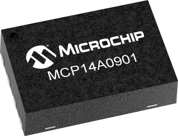 Microchip MCP14A0901T-E/MNYVAO MOSFET Gate Driver 2, 9 A 8-Pin 18 V, TDFN