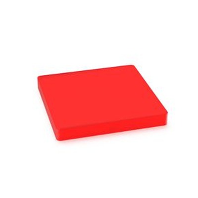 RAFI Red Square Push Button Switch for Use with Dome