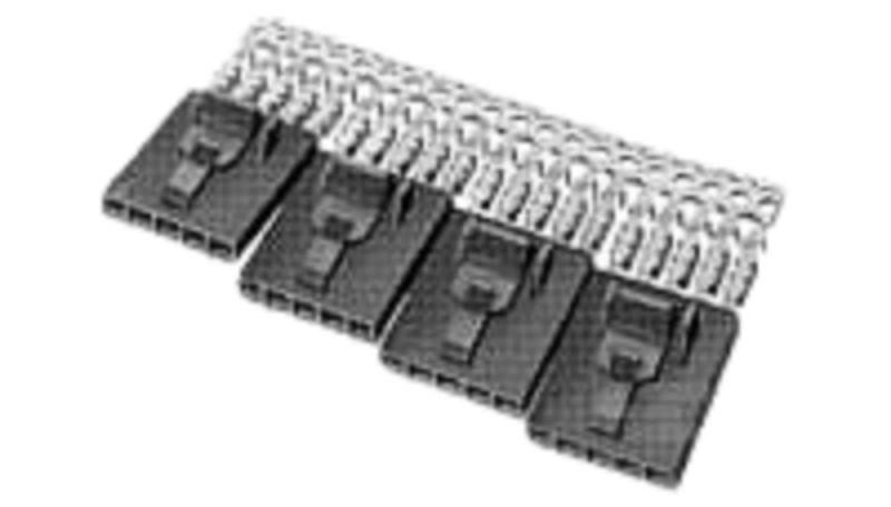 TE Connectivity AMPMODU MTE Series Right Angle Board PCB Header, 3 Contact(s), 2.54 mm Pitch, 1 Row, Shrouded