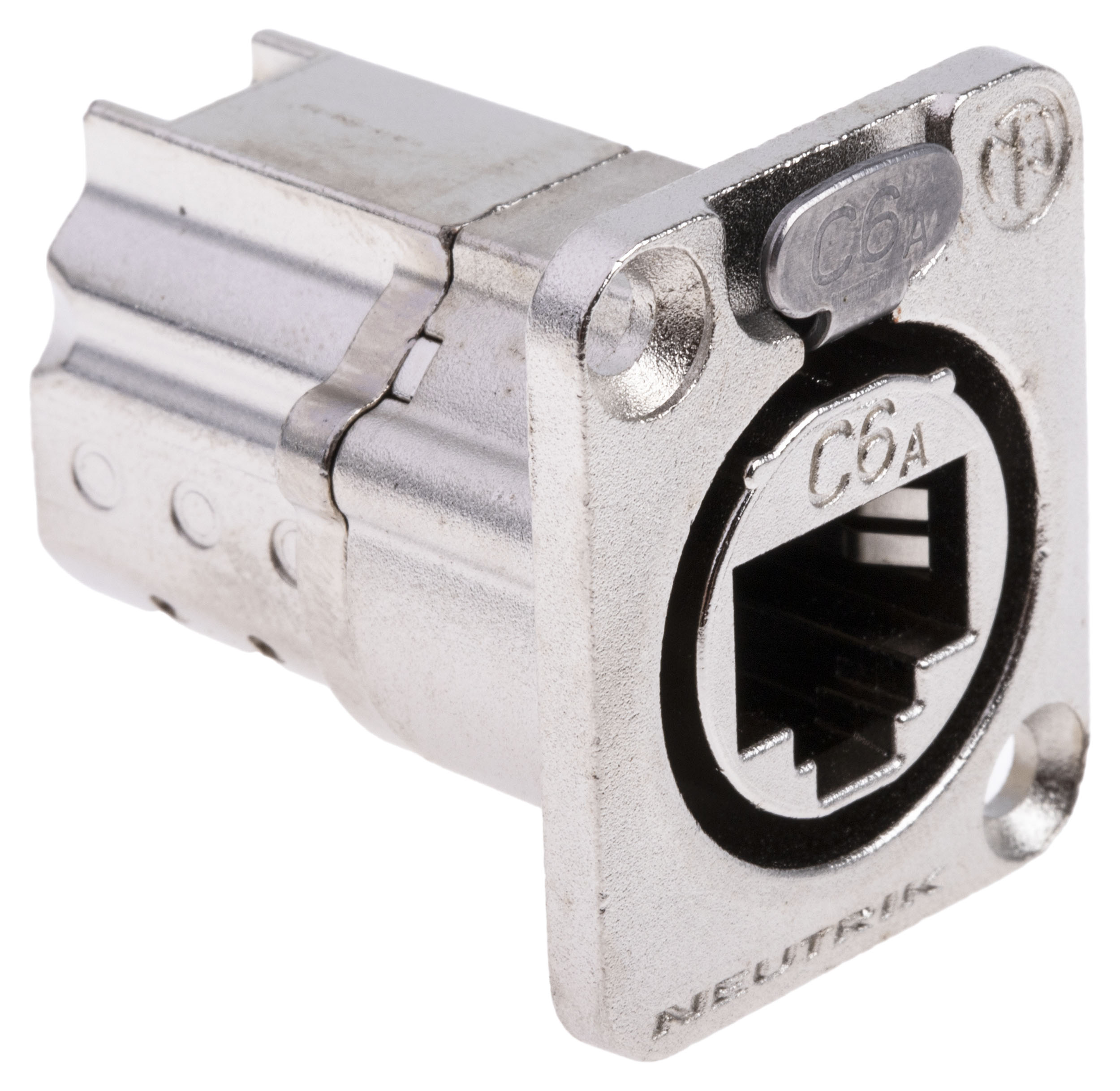 Neutrik, etherCON CAT6A D shape Connector for use with etherCON Connectors