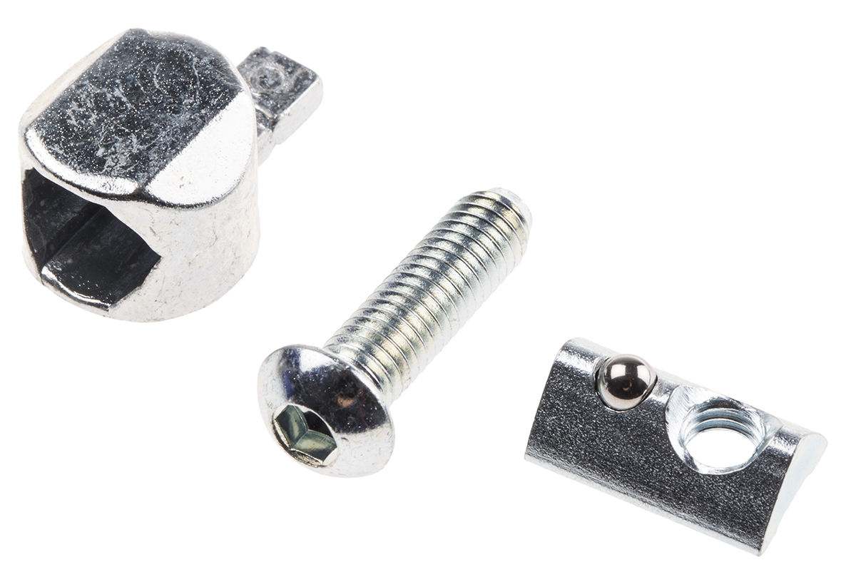 RS PRO Universal Connector, Connecting Component, Strut Profile 30 mm, Groove Size 6mm