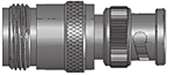 Yuetsu Straight Coax Adapter N Socket to BNC Plug 2GHz