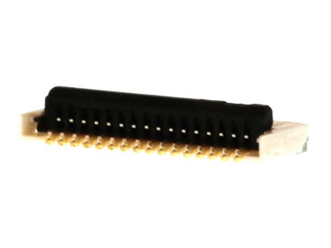 Molex, 503480 0.5mm Pitch 16 Way Right Angle Female FPC Connector