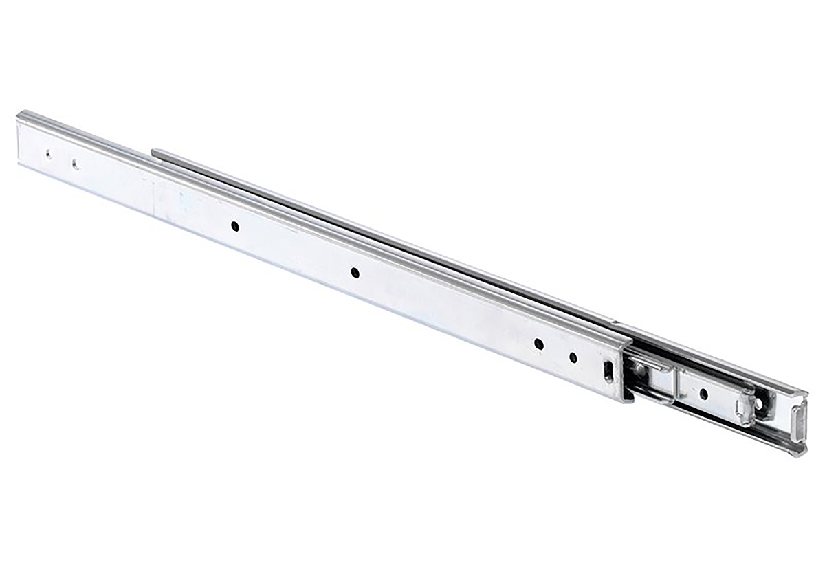 Accuride Self Closing Steel Drawer Runner, 450mm Closed Length, 20kg Load