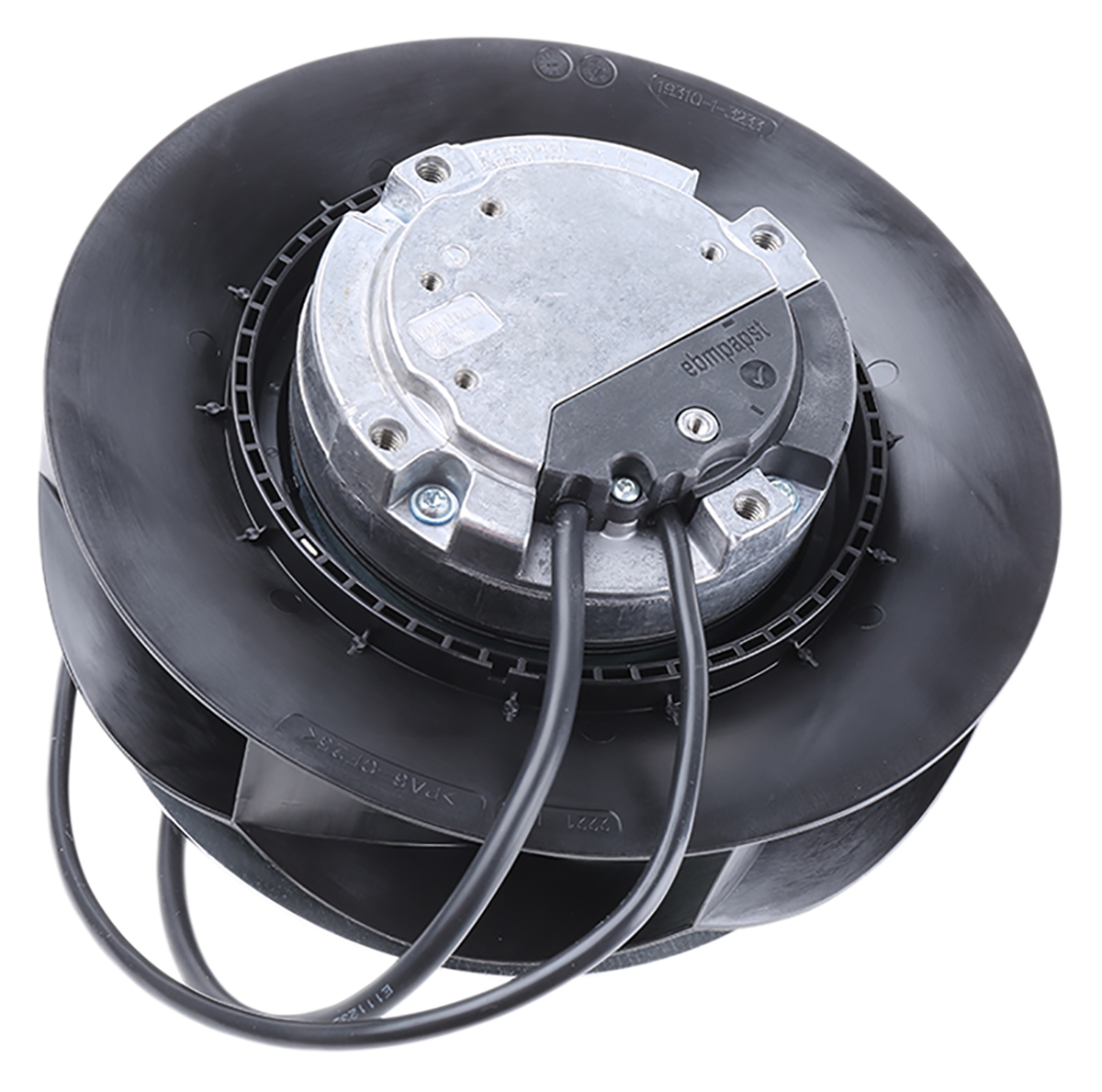 ebm-papst RadiCal Series Centrifugal Fan, 230 V ac, 975m³/h, AC Operation, 190 (Dia.) x 91mm