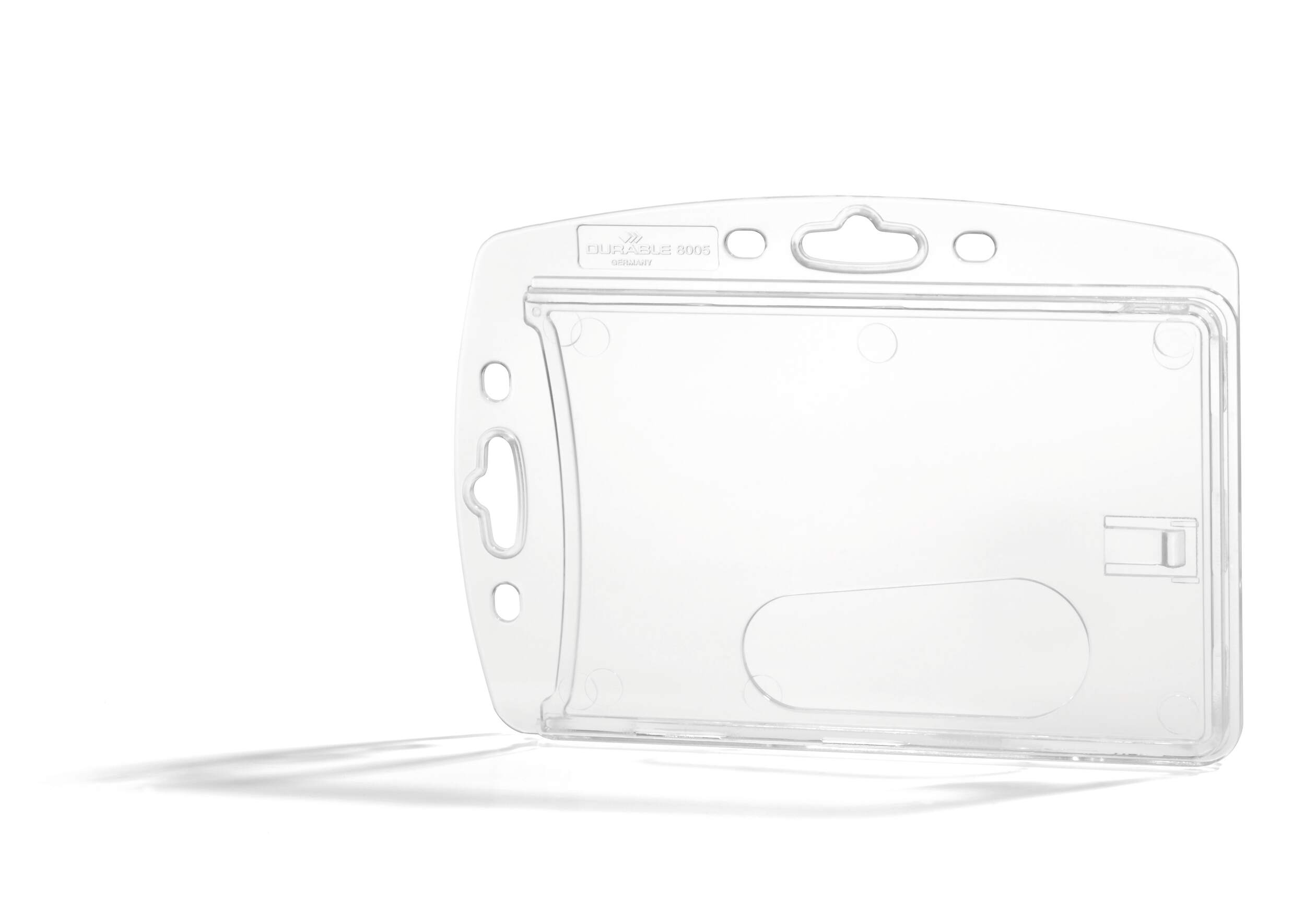 Durable Transparent Polystyrene Name Badge