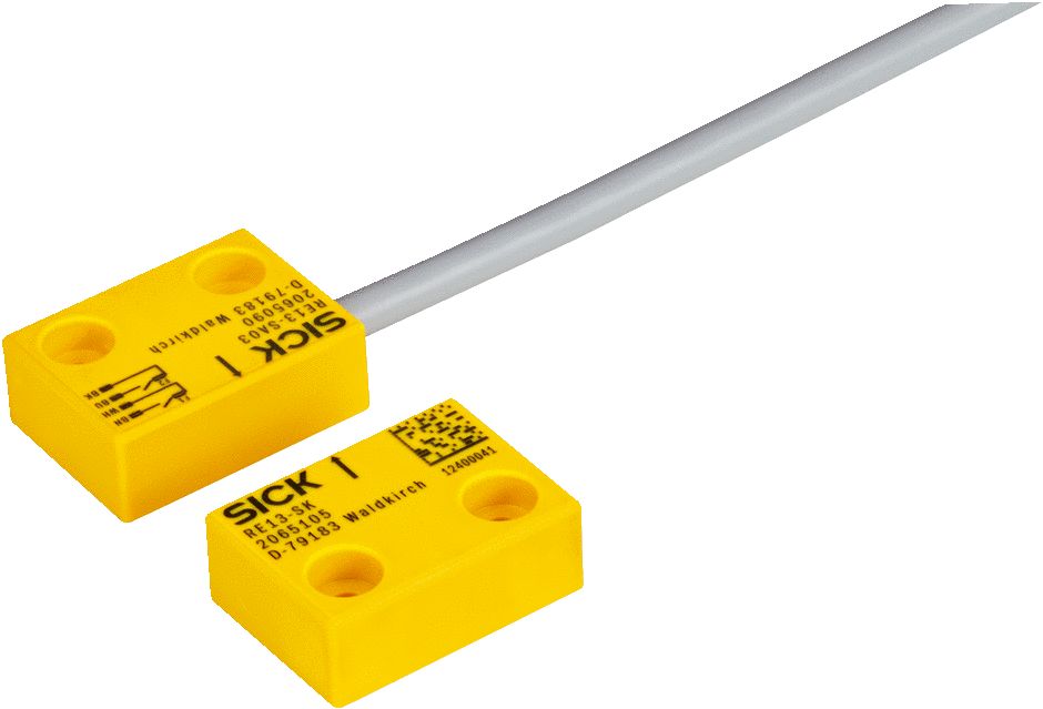 SICK RE13 Safety Interlock Switch, 2 N/O, Magnet, Vistal