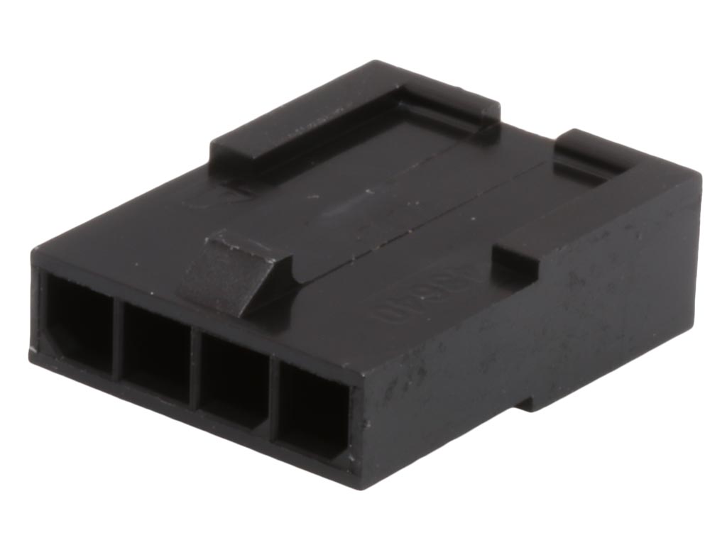 Molex, 43640 Male Housing Plug, 3mm Pitch, 4 Way, 1 Row
