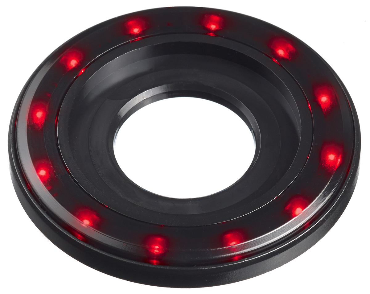 APEM Red Panel Mount Indicator, 12 → 24V dc, 22.2mm Mounting Hole Size, Lead Wires Termination, IP67