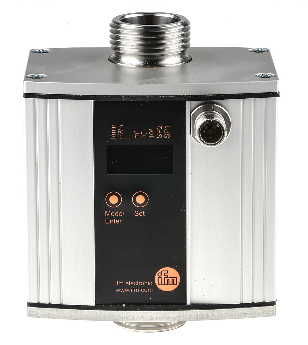 ifm electronic SU Series Ultrasonic Flow Meter for Liquid, 0 L/min Min, 100 L/min Max