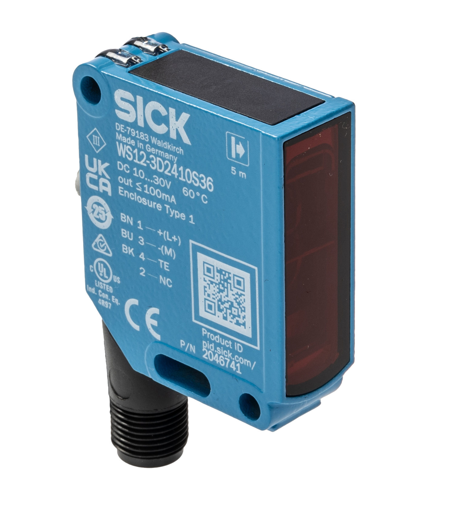 SICK Through Beam Photoelectric Sensor, Block Sensor, 0 → 5 m Detection Range