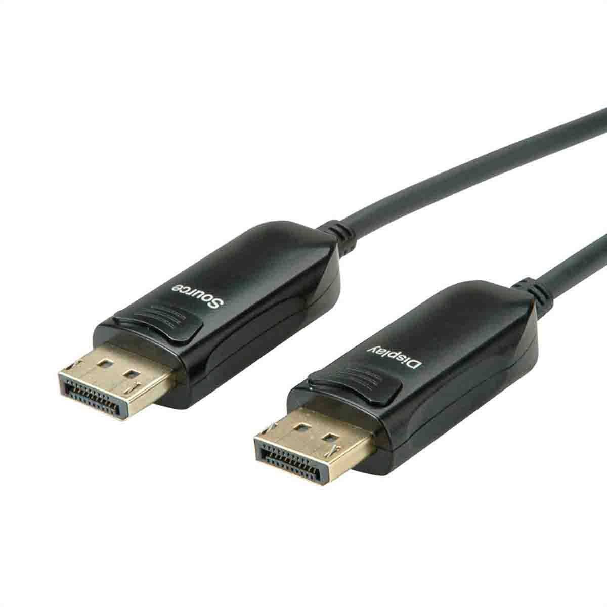 Roline Male DisplayPort to Male DisplayPort  Cable, 30m