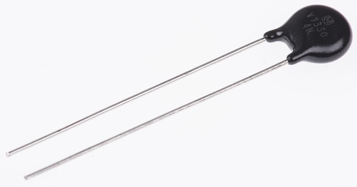Panasonic, V Surge Absorber 2.9nF 2.5A, Clamping 65V, Varistor 33V
