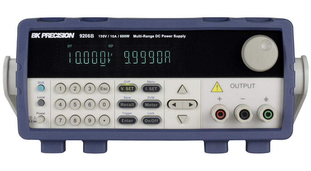 BK Precision 9206B Series Bench Power Supply, 0 → 150V, 10A, 1-Output, 600W