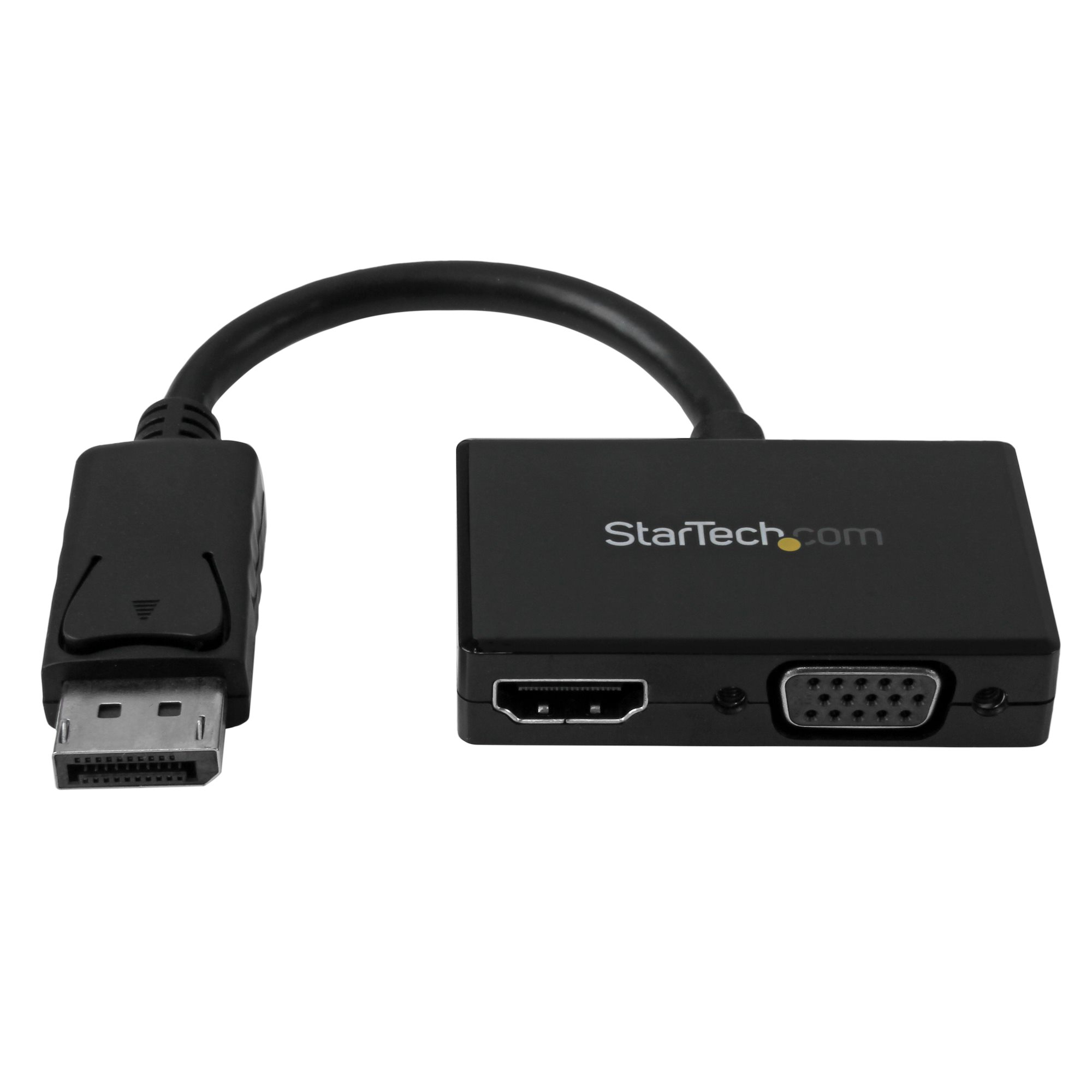StarTech.com 2 port DisplayPort to HDMI, VGA Adapter, 150mm Length - 1920 x 1200 Maximum Resolution