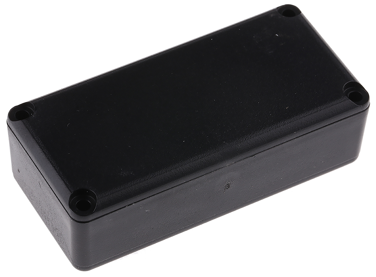 CAMDENBOSS Black ABS Potting Box With Lid, 58 x 28 x 18mm