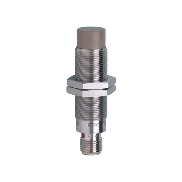 ifm electronic Inductive Threaded Barrel Proximity Sensor, M18, 12 mm Detection NO, 20 → 140 V ac/dc, 20