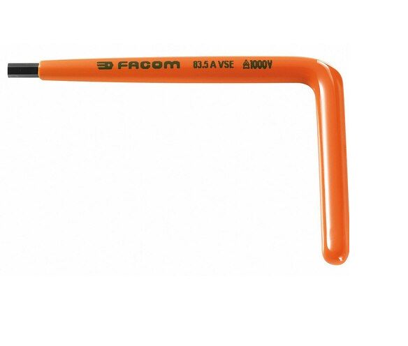 Facom L Shape Metric Hex Key, 5mm