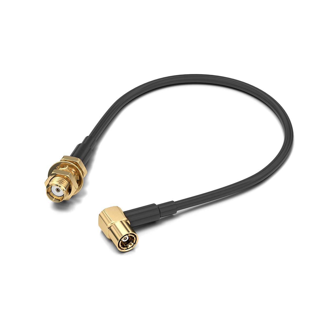 Wurth Elektronik WR-CXASY Series, 152.4 mm, RG174/U Coaxial, Terminated 50 Ω