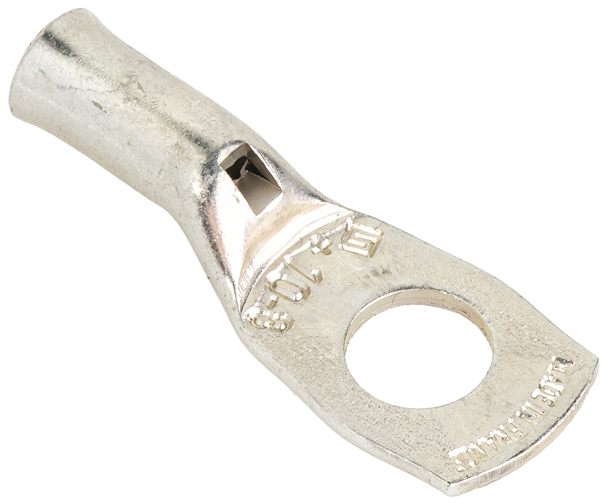 Krone, XCT Uninsulated Ring Terminal, 8mm Stud Size, 10mm² to 10mm² Wire Size