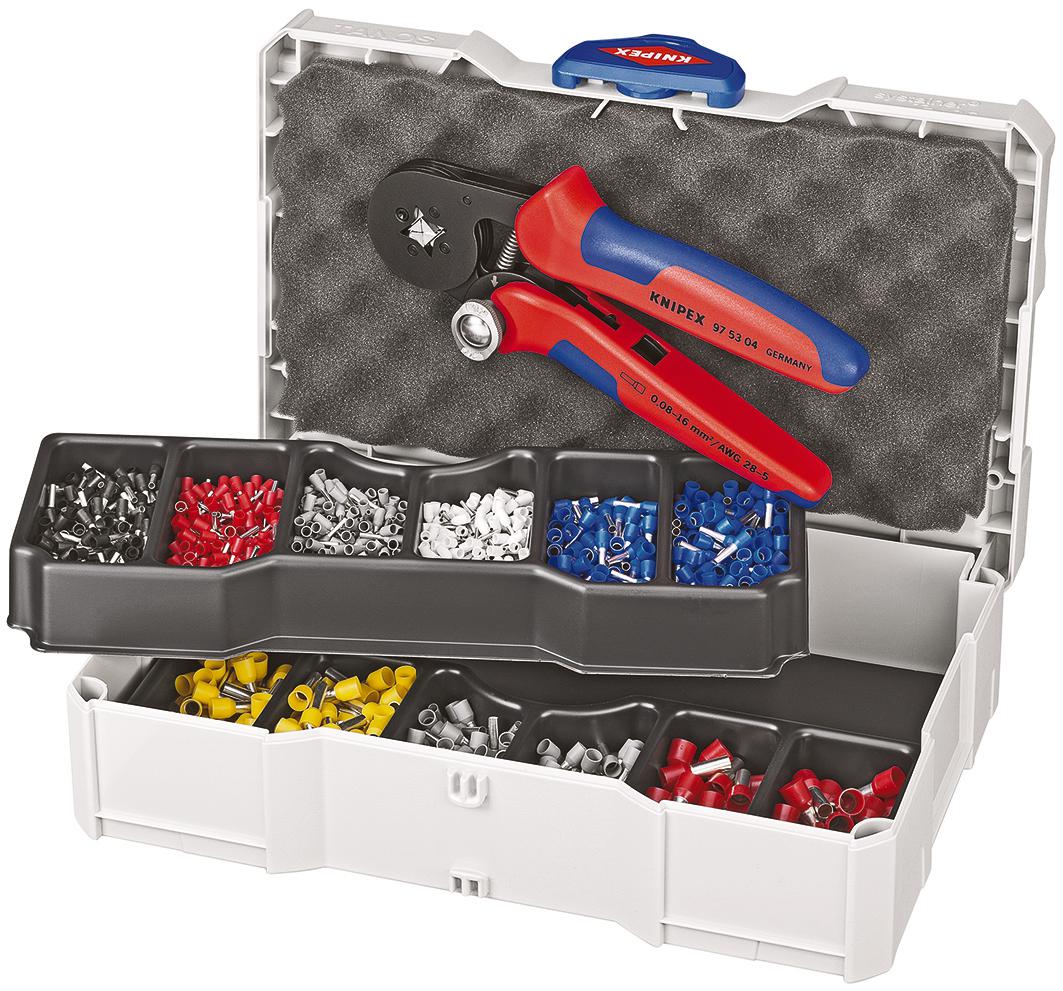 Knipex Crimp Assortment Kit Crimp Crimp terminal Kit