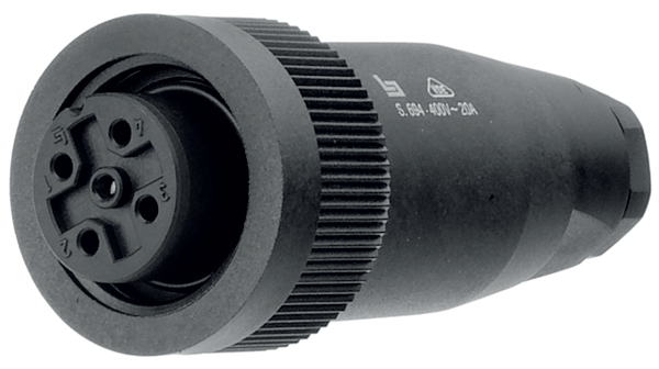 binder Industrial Circular Connector, 13 Contacts, Cable, Socket, Female, IP65, 694 Series
