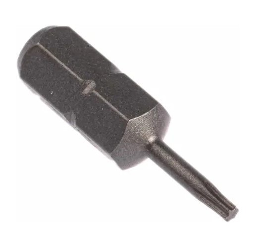RS PRO Star Screwdriver Bit, T20 Tip, 1/4 in Drive, 25mm Overall
