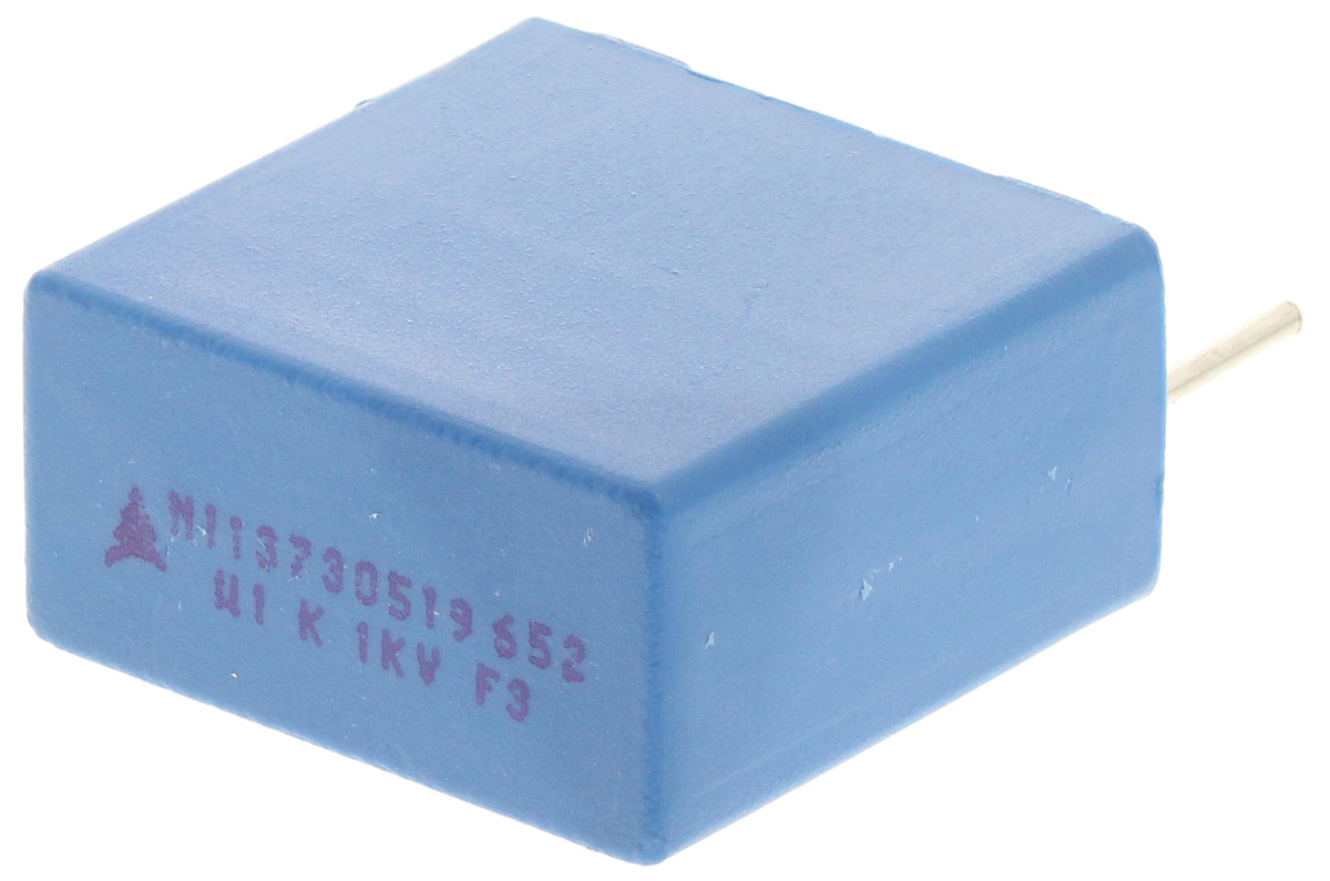 EPCOS B32652 Polypropylene Film Capacitor, 1 kV dc, 250 V ac, ±10%, 100nF, Through Hole