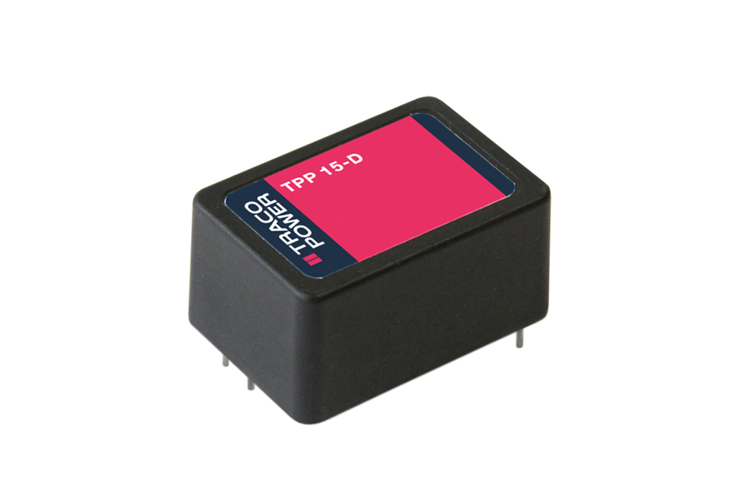 TRACOPOWER Switching Power Supply, TPP 15-109-D, 9V dc, 1.67A, 15W, 1 Output, 120 → 370 V dc, 85 → 264 V