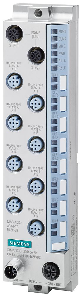 Siemens 6ES714 Series Connection Module for Use with ET 200eco, Digital, Digital