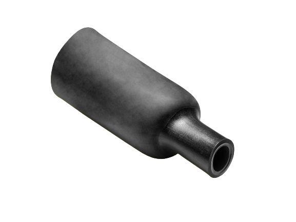 TE Connectivity Heat Shrink Tubing, Black 3mm Sleeve Dia. 3:1 Ratio, RAYCHEM DWHF Series