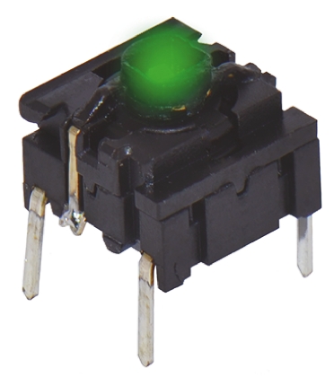 MEC IP67 Cap Tactile Switch, SPST 50 mA @ 24 V dc