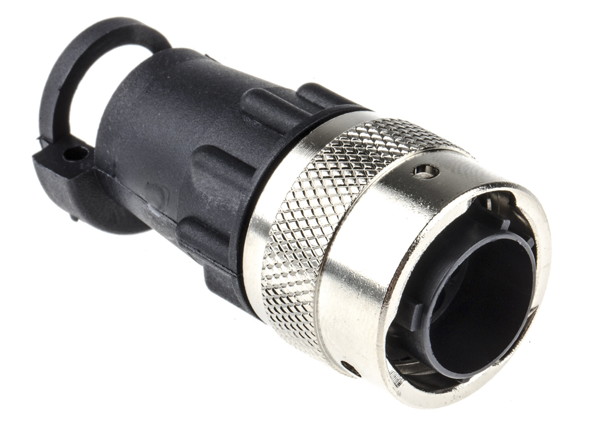 ITT Cannon Circular Connector, 8 Contacts, Cable, Standard Connector, Plug, Male, IP65, Trident Ringlock Series
