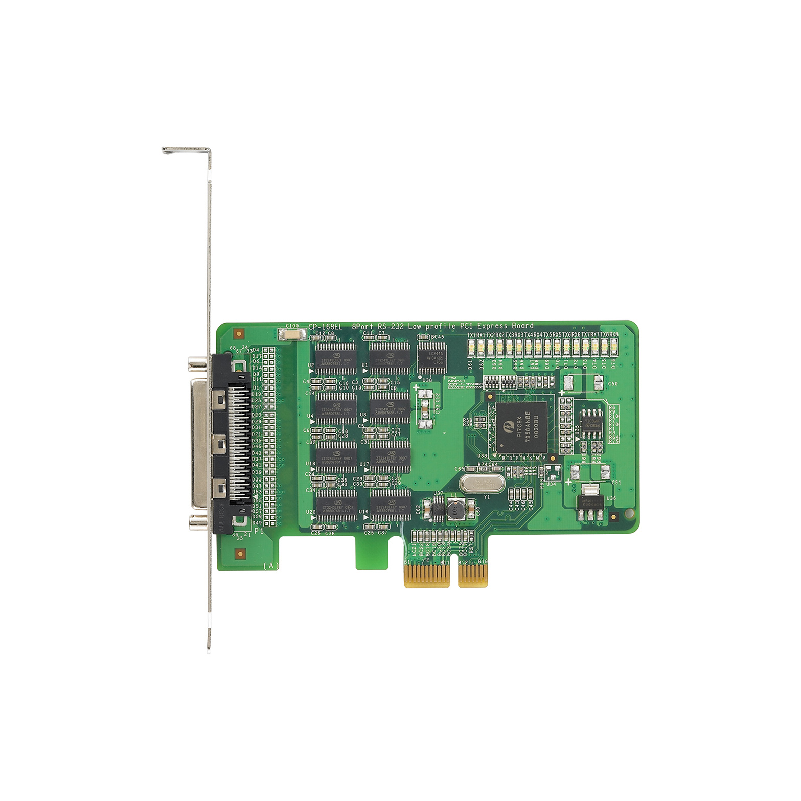 MOXA 8 Port PCIe Network Card