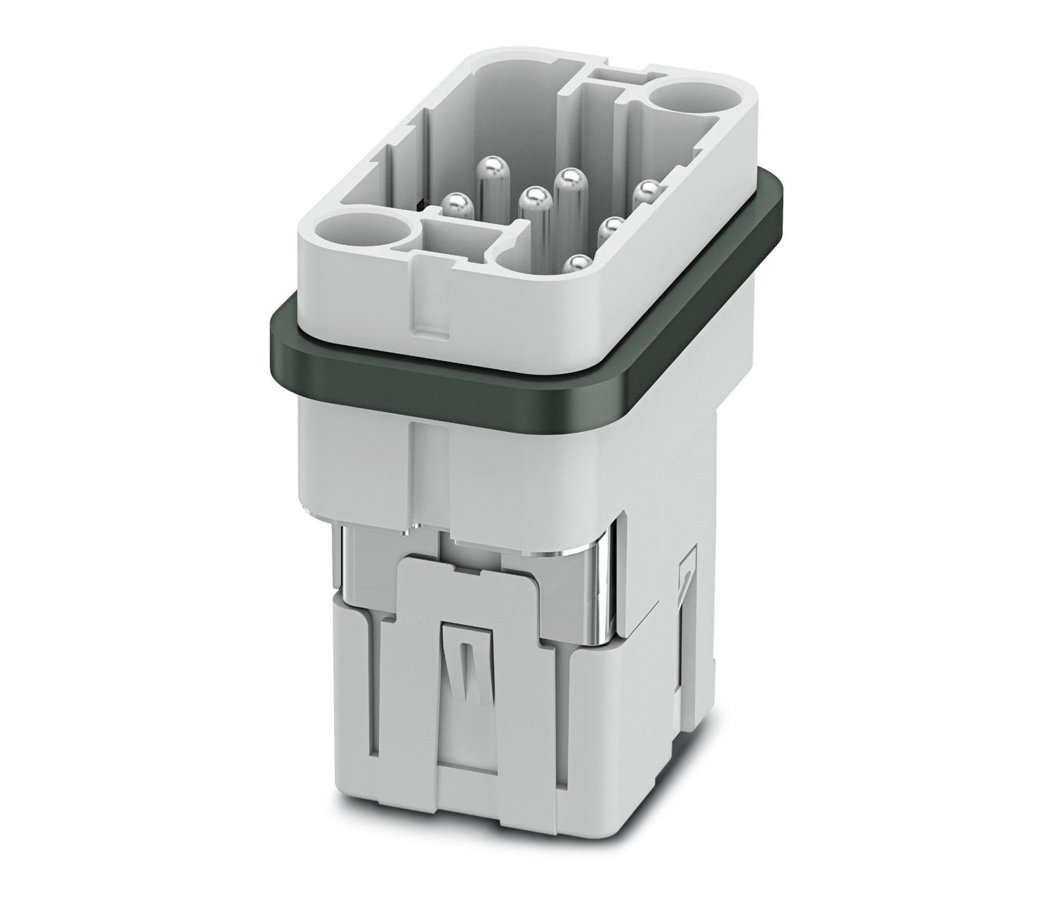 Phoenix Contact Heavy Duty Power Connector Insert, 16A, Male, HC-COM Series, 8 Contacts