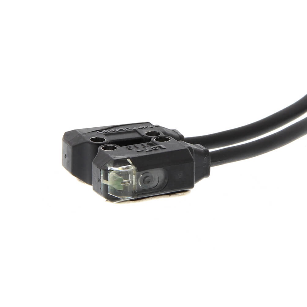 Omron Through Beam Photoelectric Sensor, Block Sensor, 1 m Detection Range