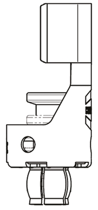 HARTING Han Fast Lock Male 60A Fast Lock Contact Minimum Wire Size 4mm² Maximum Wire Size 6mm² for use with Heavy Duty