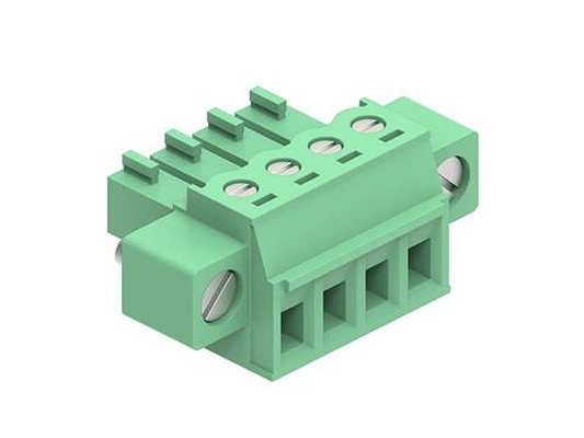Molex, 3.81mm Pitch, 39514, 4 Way, Horizontal, Pluggable Terminal Block, Plug, 395145004