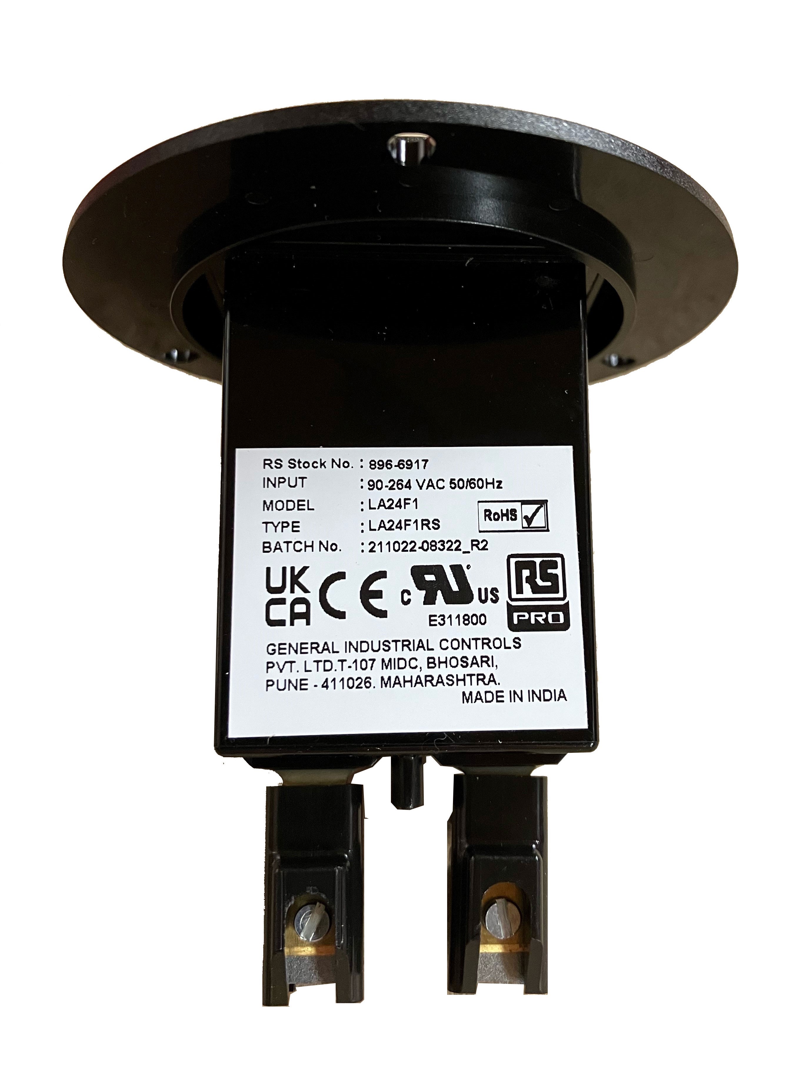 RS PRO Hour Meter, 6 Digit Analogue, 50Hz, 90 → 264 V ac