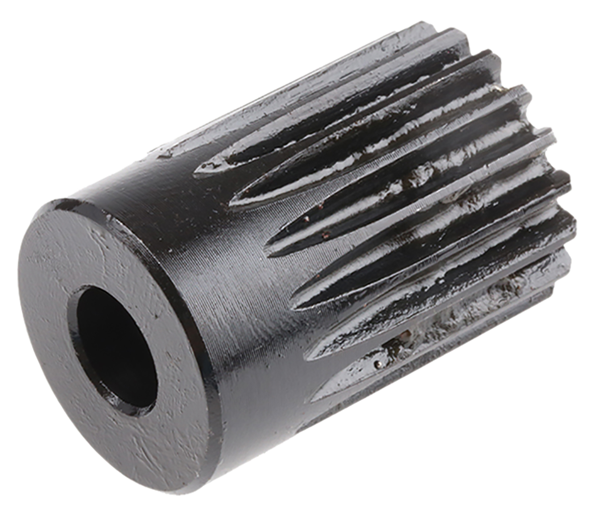 RS PRO Steel 18 Teeth Spur Gear, 1 Module, 8mm Bore Diam, 18mm Pitch Diam, 20mm Hub Diam