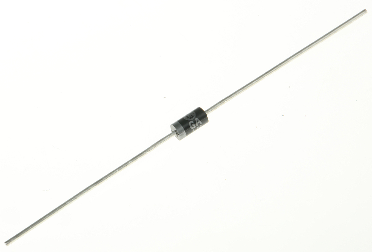onsemi Switching Diode, 2-Pin DO-41 1N4001RLG
