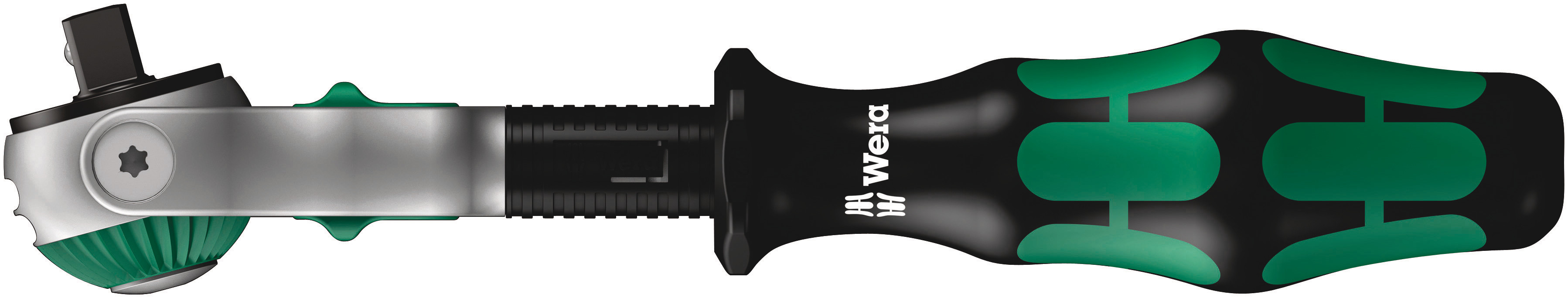 Wera Zyklop 1/4 in Square Ratchet with Ratchet Handle, 152 mm Overall