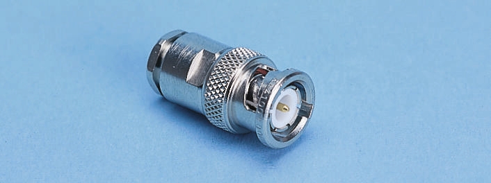 Amphenol RF, Plug Cable Mount BNC Connector, 75Ω, Clamp Termination, Straight Body