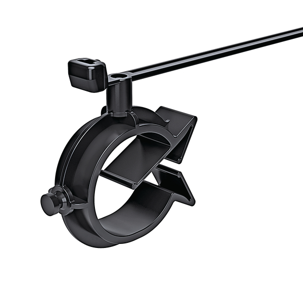 HellermannTyton Cable Tie, 155mm x 4.7 mm, Black Nylon, Pk-500