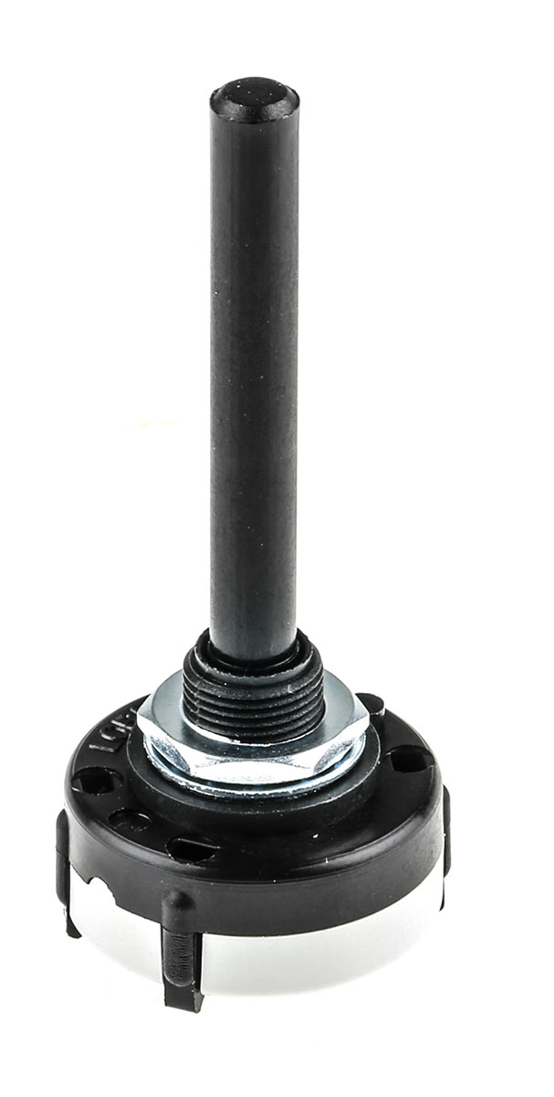 Lorlin, 16 Position, Hexadecimal SPST Rotary Switch, 150 mA @ 50 V, Through Hole