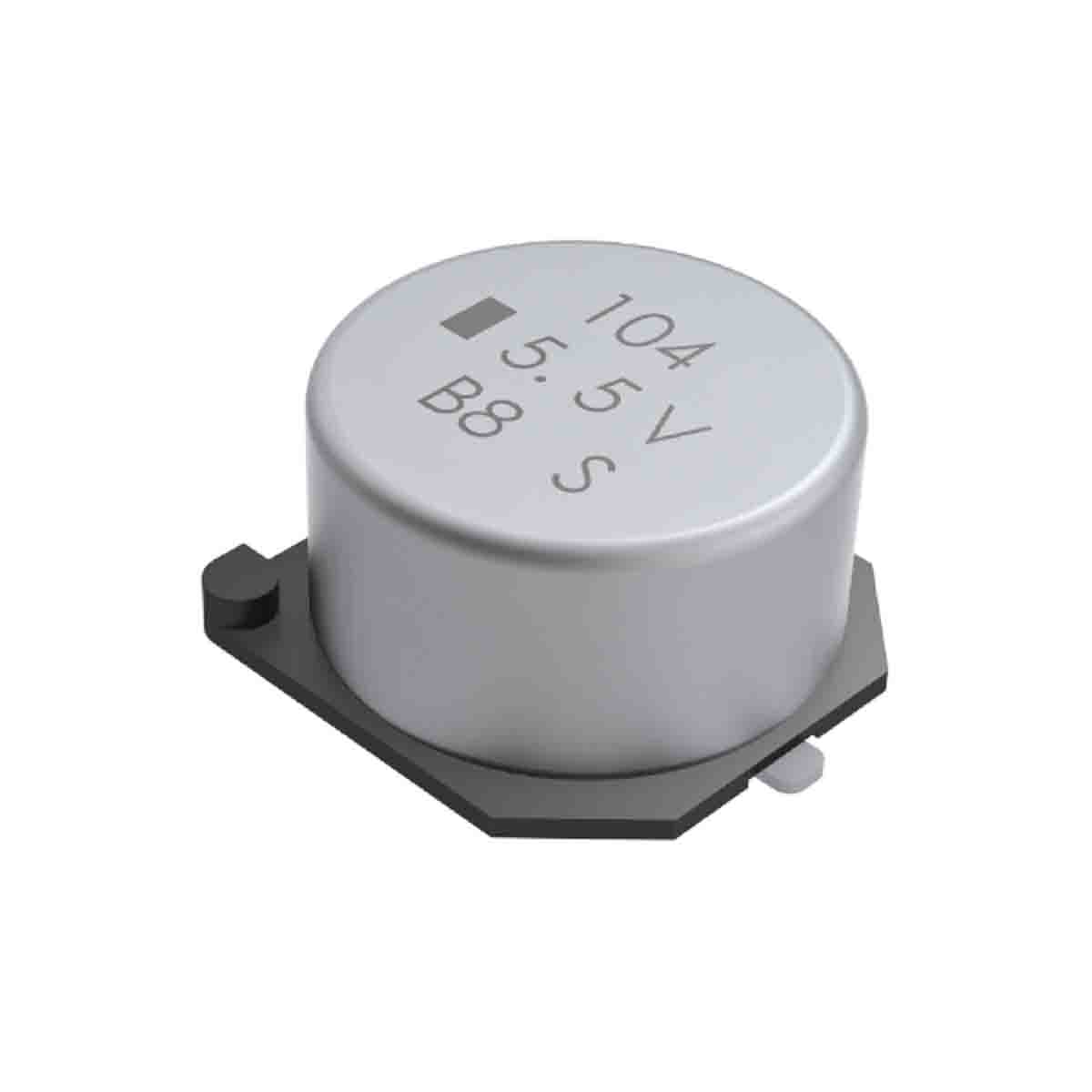 KEMET 0.22F Supercapacitor -20 → +80% Tolerance, FC 3.5V dc, Surface Mount