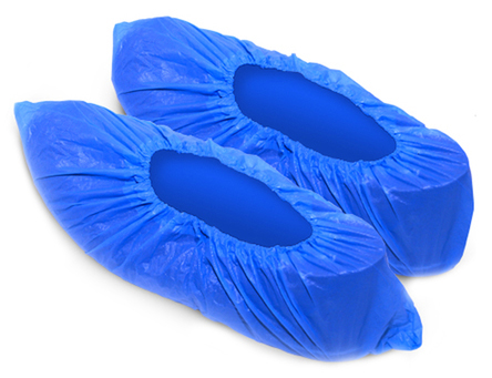 RS PRO Blue Anti-Slip Over Shoe Cover, 41 cm, 2000 pack