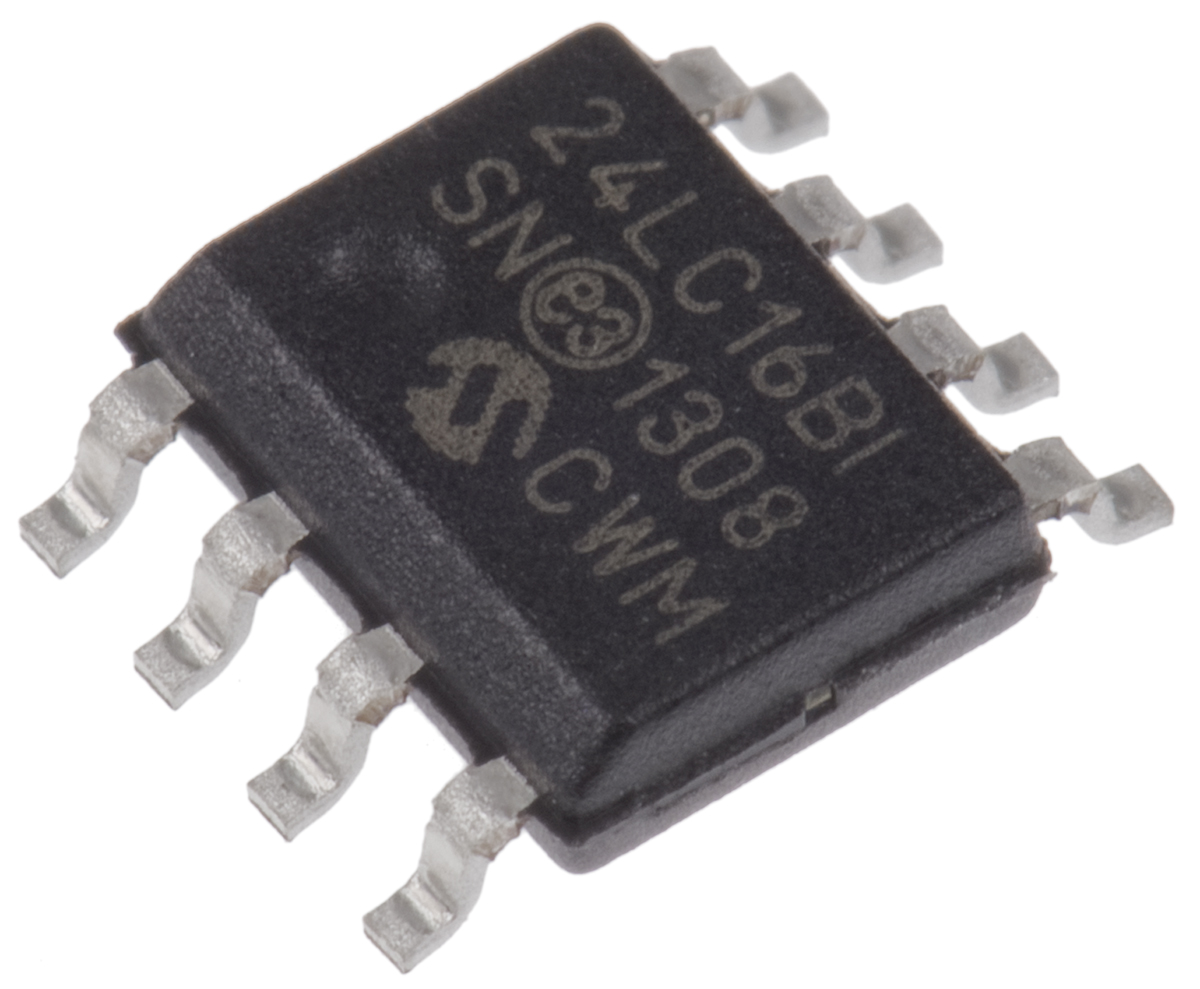 Microchip,  16 kB Serial EEPROM,  900 ns 8-Pin SOIC Serial-I2C