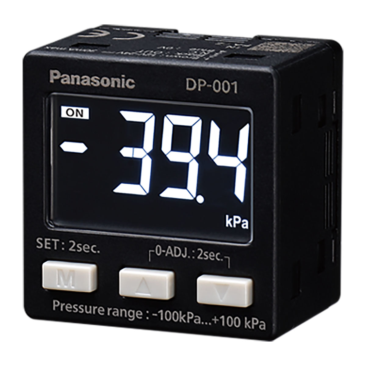 Panasonic Pressure Sensor, -1bar Min, 1bar Max, PNP-NO/NC Output, Relative Reading